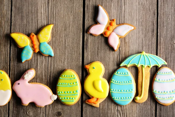 Påsk hembakade pepparkakor cookie — Stockfoto