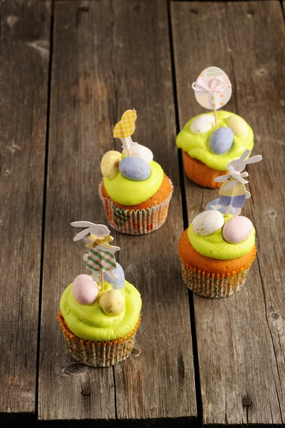 Easter homemade cupcakes — Stock Photo, Image