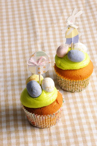 Cupcake fatti in casa Pasqua — Foto Stock