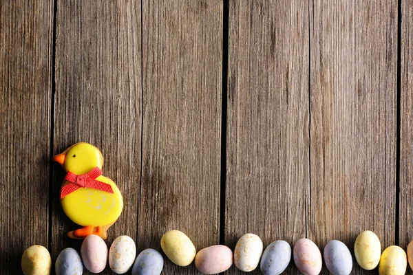 Easter homemade gingerbread cookie — Stock Photo, Image