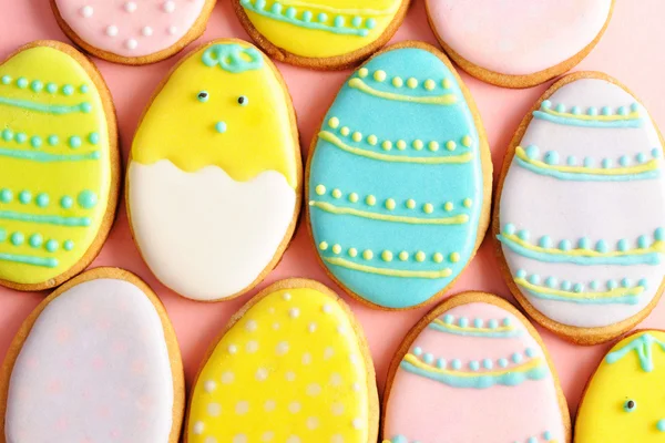 Galleta de pan de jengibre casero de Pascua —  Fotos de Stock