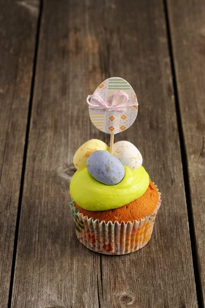 Páscoa cupcake caseiro — Fotografia de Stock