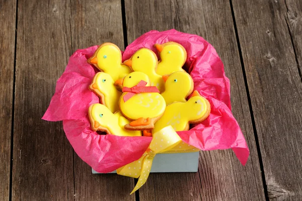 Easter homemade gingerbread cookie — Stock Photo, Image