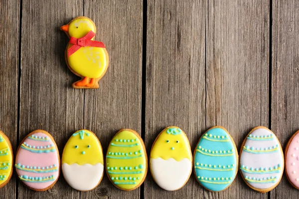 Easter homemade gingerbread cookie — Stock Photo, Image