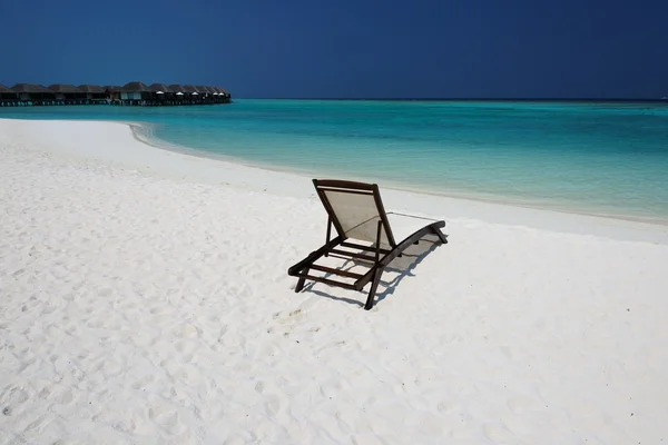 Nádherná pláž na Maledivy — Stock fotografie