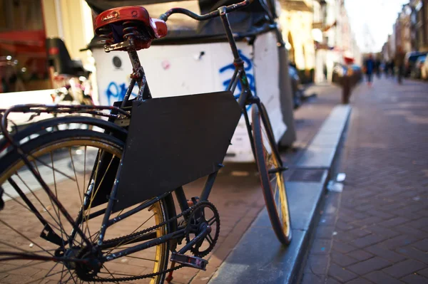 Amsterdam, Bisiklet — Stok fotoğraf