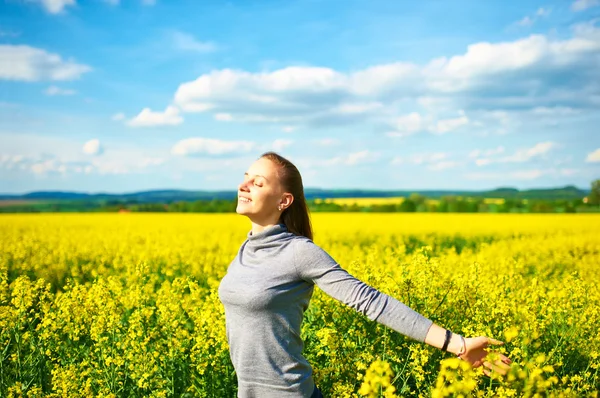 Carefree girl — Stock Photo, Image