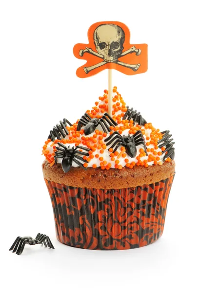 Halloween-Cupcake — Stockfoto