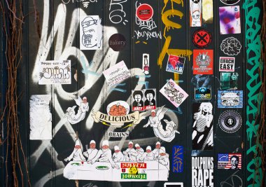 Amsterdam sokak sanatı