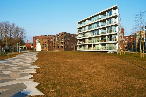 Funenpark mieszkaniowej w Amsterdamie — Zdjęcie stockowe