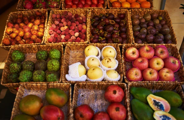 Markt voor fruit — Stockfoto