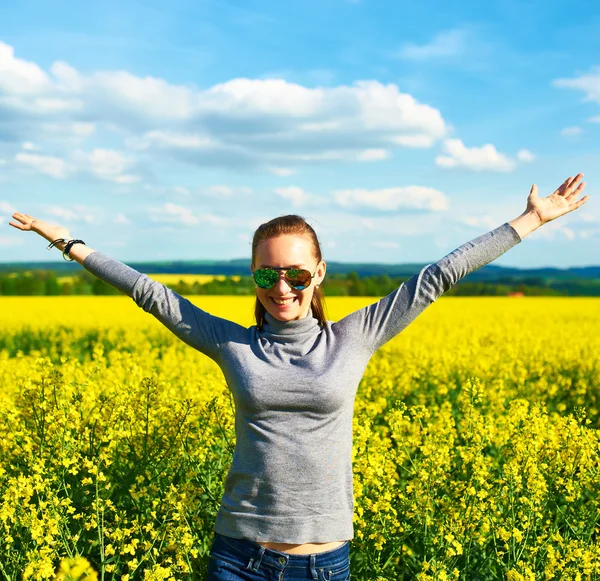 Carefree girl Royalty Free Stock Photos