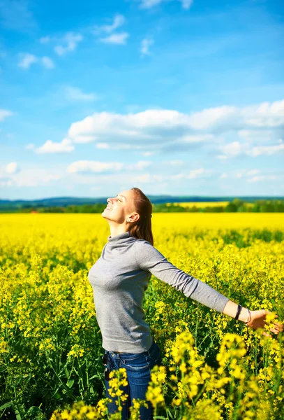 Carefree girl — Stock Photo, Image