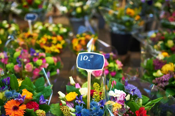 阿姆斯特丹花卉市场 — 图库照片