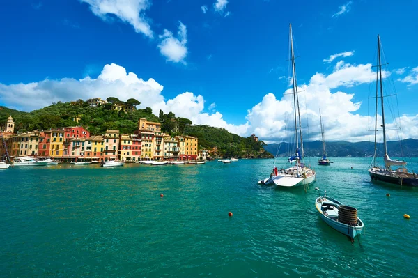 Portofino village on Ligurian coast, Italy — Stock Photo, Image