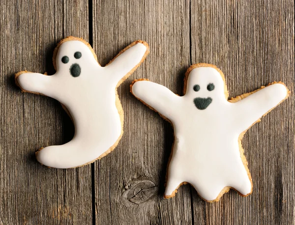 Halloween biscotti fatti in casa pan di zenzero — Foto Stock