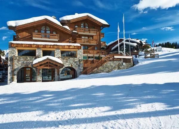 Kurort narciarski — Zdjęcie stockowe