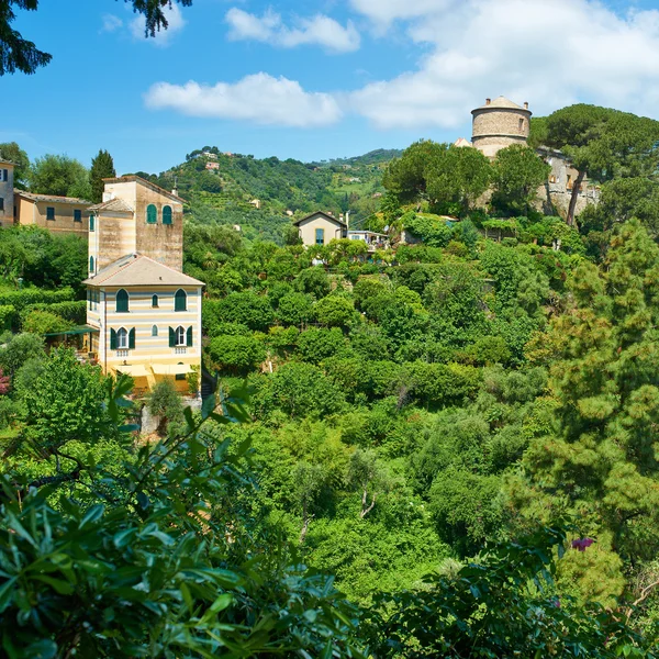 Castello Brown near Portofino village — Stock Photo, Image