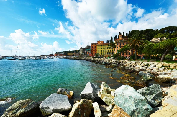 Costa de Liguria en Italia — Foto de Stock