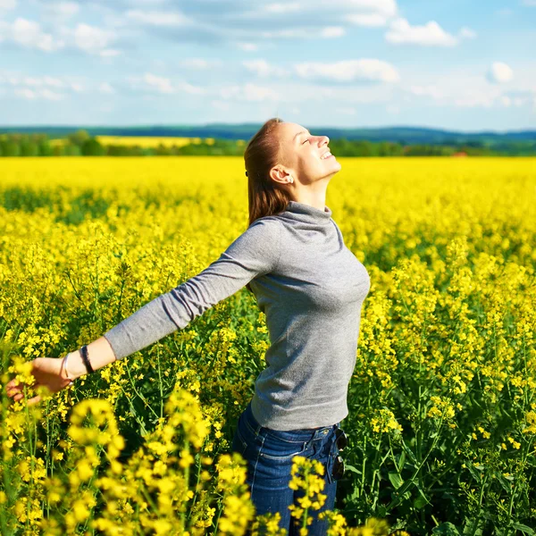 Carefree girl — Stock Photo, Image