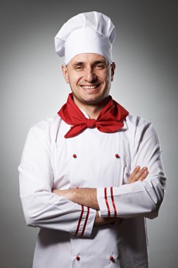 erkek aşçı portre