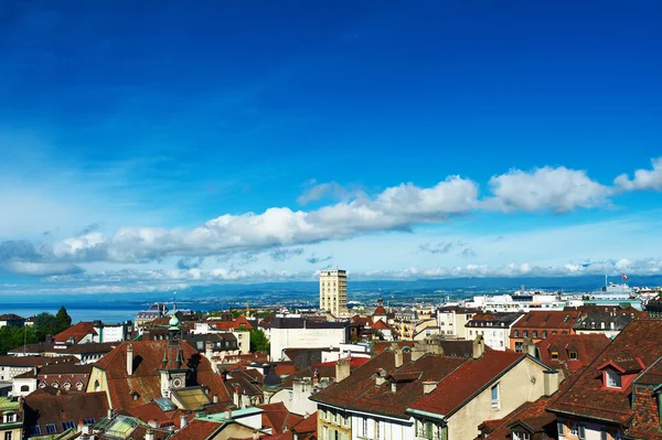 Skyline of Lausanne — Stock Photo, Image