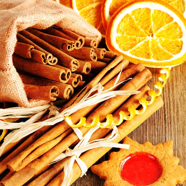 Biscoito de gengibre de Natal — Fotografia de Stock