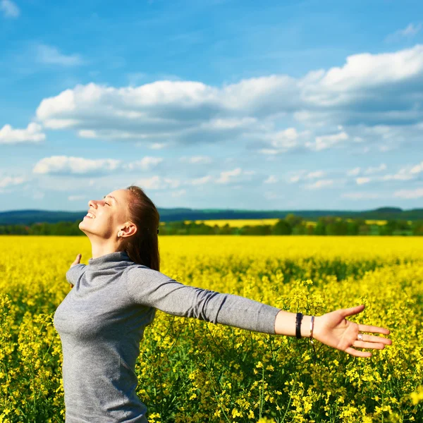 Carefree girl — Stock Photo, Image