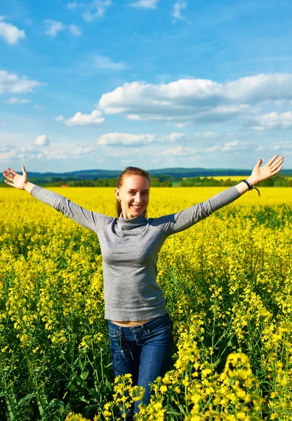 Carefree girl — Stock Photo, Image