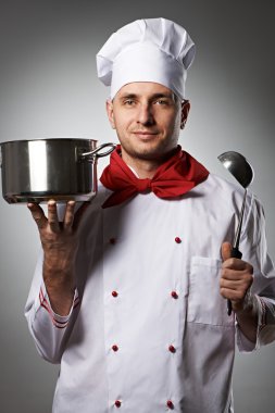 erkek aşçı portre