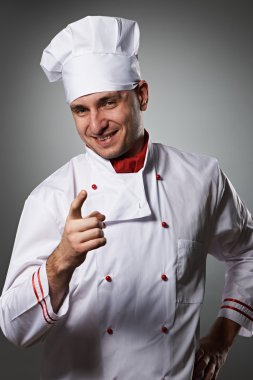 erkek aşçı portre