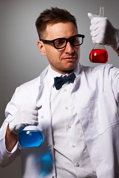 Crazy scientist — Stock Photo, Image