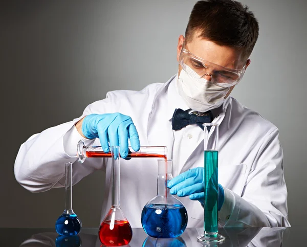 Scientist at laboratory — Stock Photo, Image