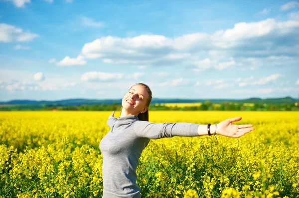 Carefree girl — Stock Photo, Image