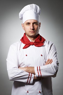 erkek aşçı portre