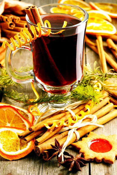 Mulled wine — Stockfoto