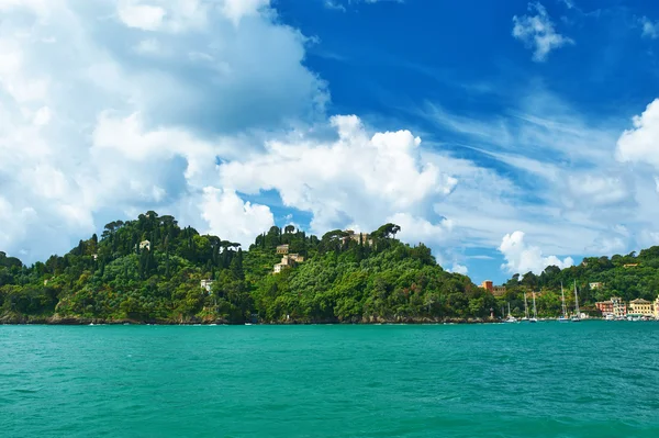 Ligurian coast in Italy — Stock Photo, Image