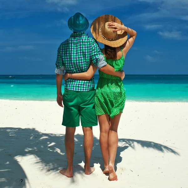 Par på Maldiverna — Stockfoto