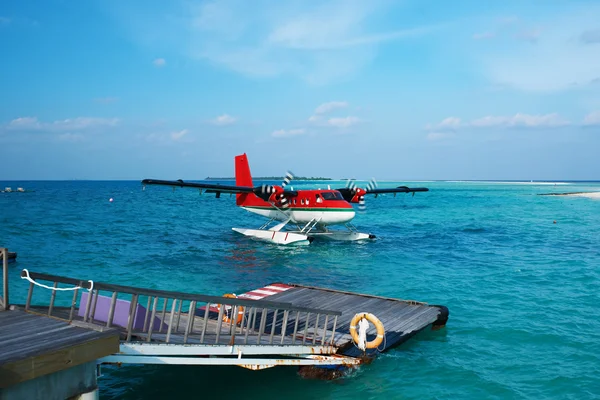 Twin otter seaplane — Stock Photo, Image