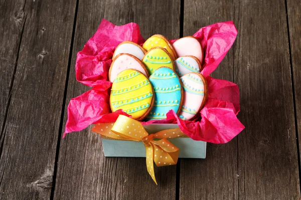 Easter homemade gingerbread cookie — Stock Photo, Image