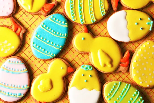 Easter homemade gingerbread cookie — Stock Photo, Image