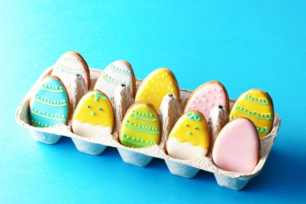 Easter homemade gingerbread cookie — Stock Photo, Image