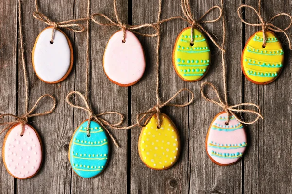 Easter homemade gingerbread cookie — Stock Photo, Image