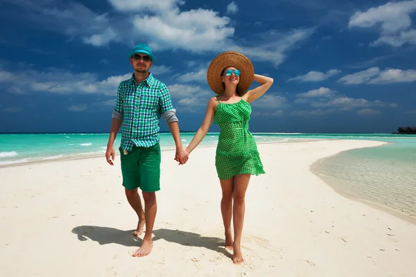 Couple at Maldives — Stock Photo, Image