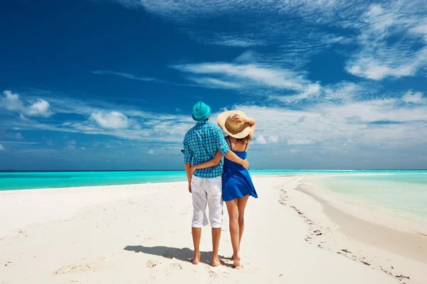 Couple at Maldives — Stock Photo, Image