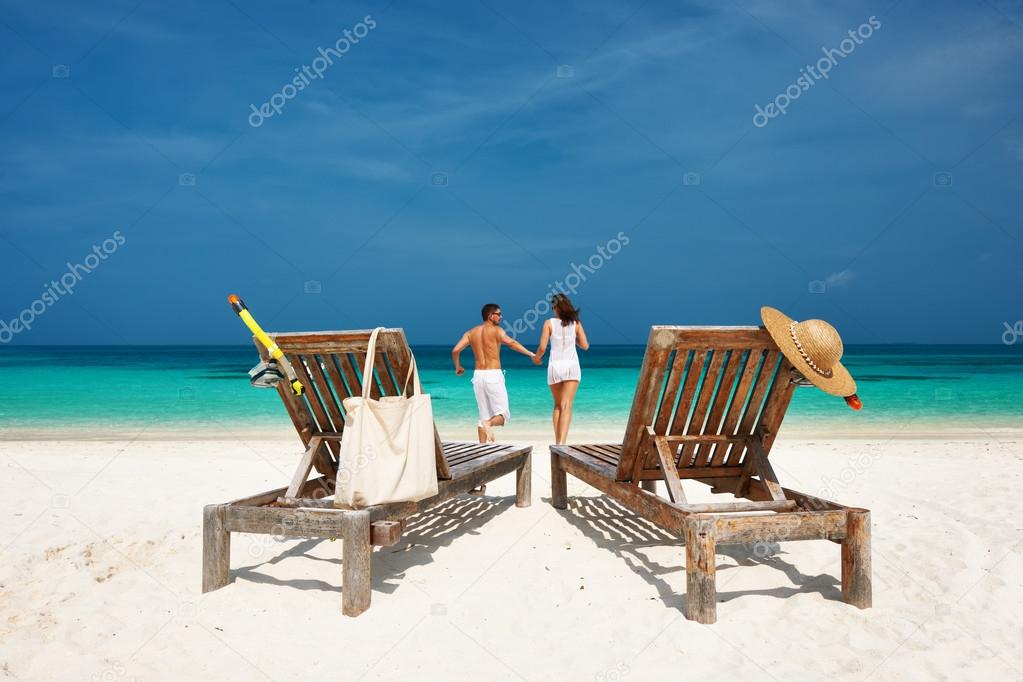 Couple at Maldives