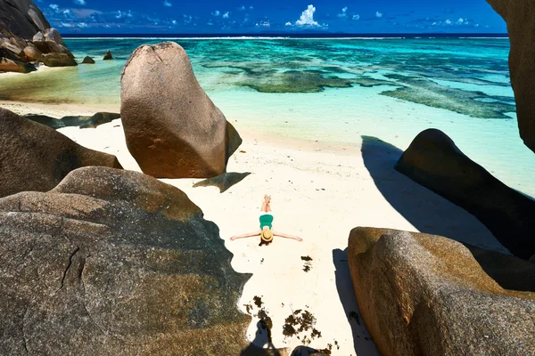 Kadın Beach — Stok fotoğraf