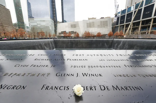 New York 9-11 Memorial — Stock Photo, Image