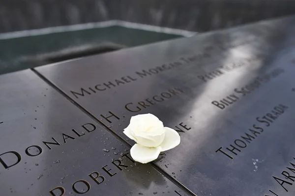 Memoriale sull'attentato dell '11 settembre a New York — Foto Stock