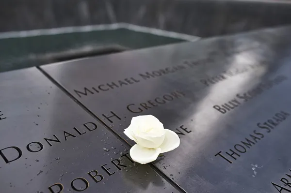 Memorial de Nova Iorque 9-11 — Fotografia de Stock